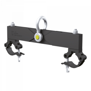 Milos hijsbalk / gizmo met beugel - 1 Ton - 290 - 400 mm - ZWART