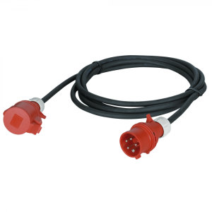Extension Cable - 3x 16 A/380 V 5x 2.5 mm² - 5 meter
