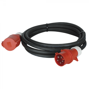 Extension Cable - 32 A/380 V - 5x 6 mm² - 5 meter